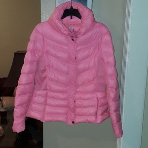 Hot Pink Puff Jacket